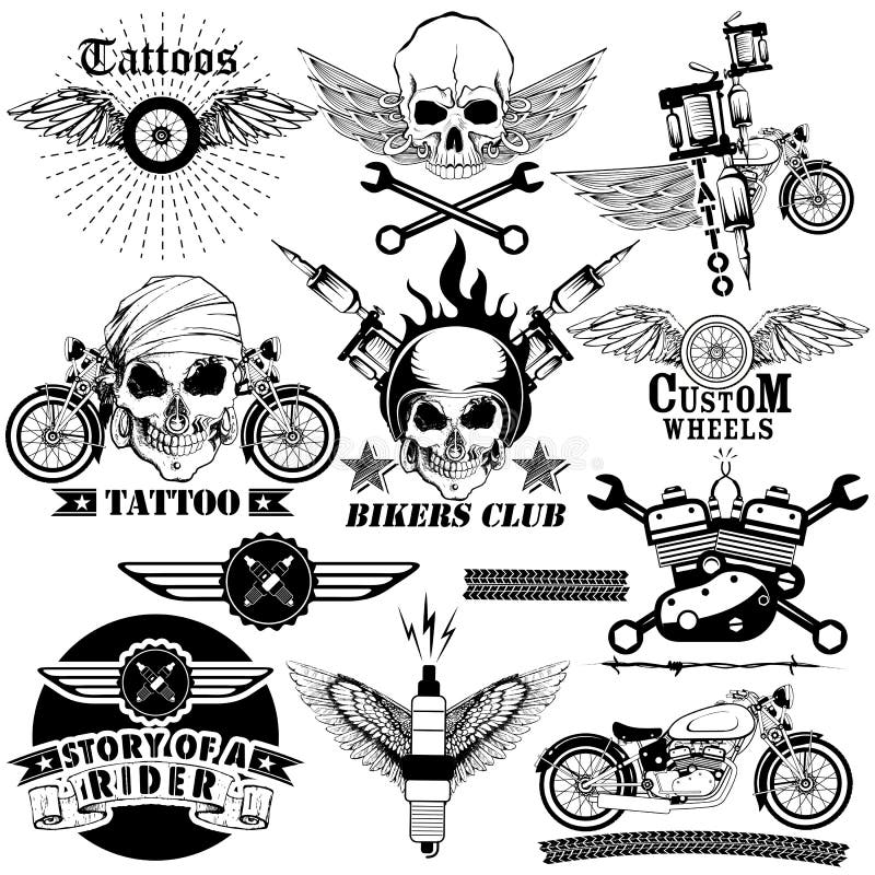 Update 98 about bike tattoo sticker design super hot  indaotaonec
