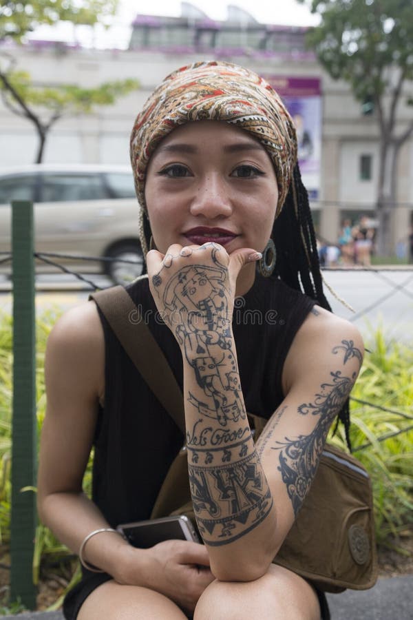 Collection of Tattoo Street Fashion Photos - Dreamstime ID:67782