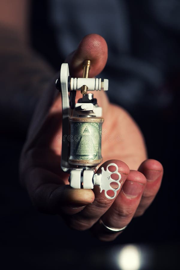 Tattoo gun stock photo. Image of paint, skill, artist 29450368