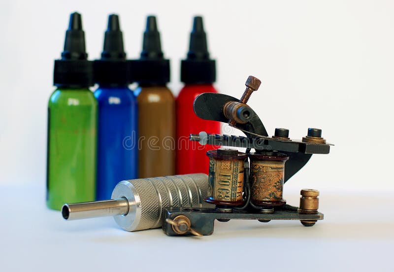 Tattoo machine stock photo. Image of instrument, needle 102718162