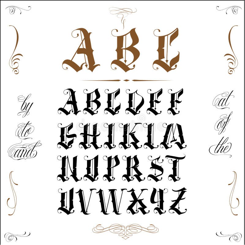 Old English Font Tattoo Arm