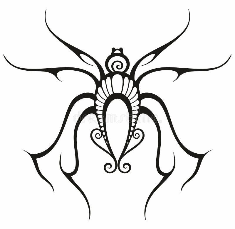 Spider Tribal Tattoo Stock Illustrations – 468 Spider Tribal Tattoo Stock  Illustrations, Vectors & Clipart - Dreamstime
