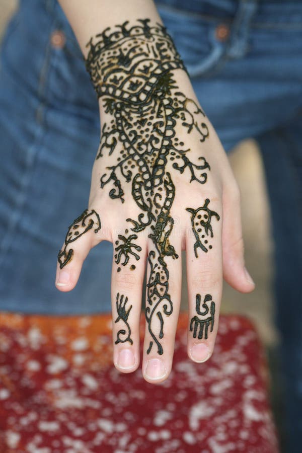 tattoo хны стоковое фото rf tattoo хны стоковое фото rf