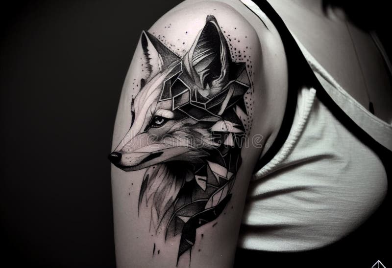 Fox raposa desenho tattoo  Fox tattoo design, Fox tattoo, Tattoo sketches