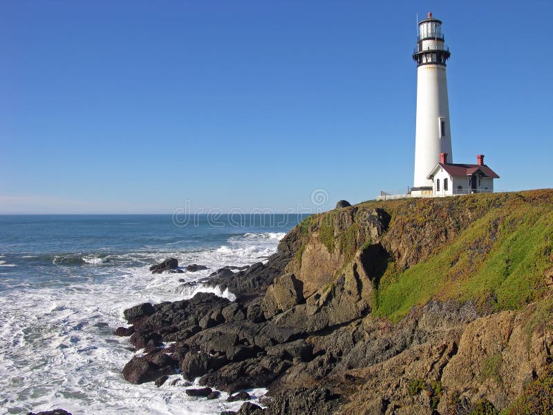 The coast near Pigeon Point, California. The coast near Pigeon Point, California.