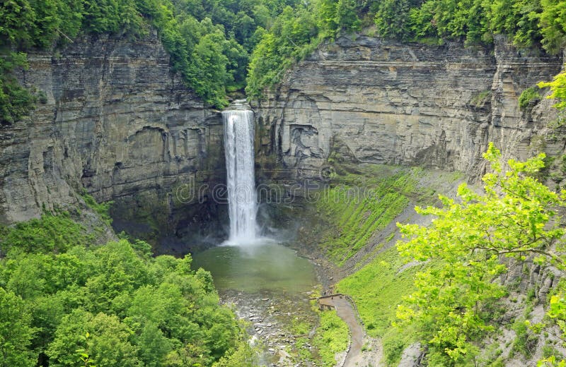 Taughannock Falls stock photos Taughannock Falls stock photos