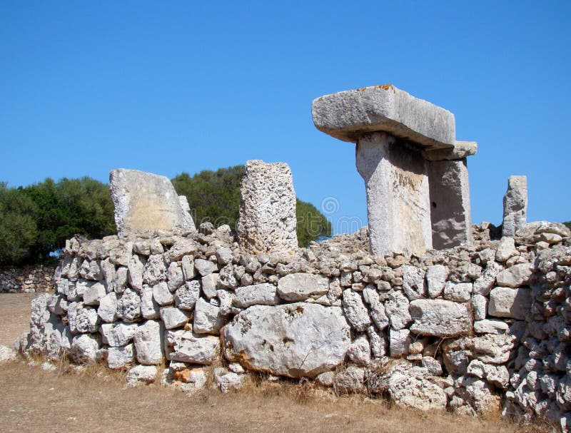 Taula in Talati de Dalt, Menorca, Spain