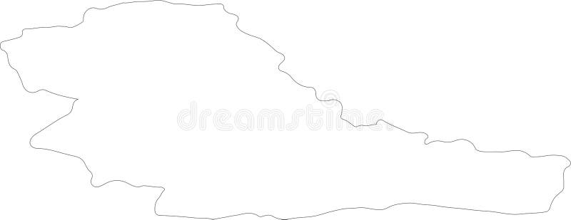 Taurages Lithuania outline map. Outline map of Taurages Lithuania with transparent background