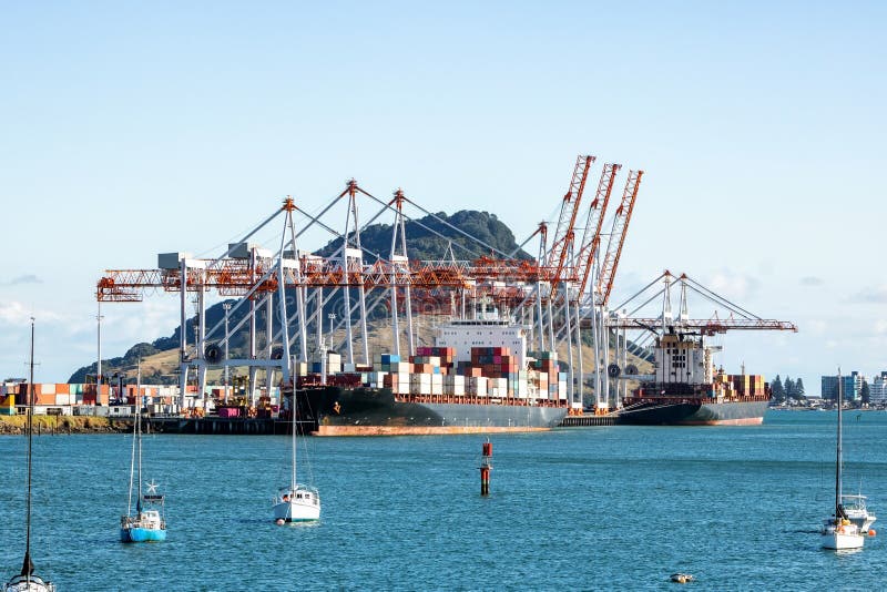 cargo ship travel to new zealand