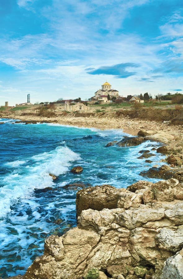 Tauric Chersonesos, Κριμαία στοκ εικόνα Tauric Chersonesos, Κριμαία στοκ εικόνα