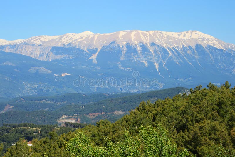 Taurus Mountains near town Kumluca