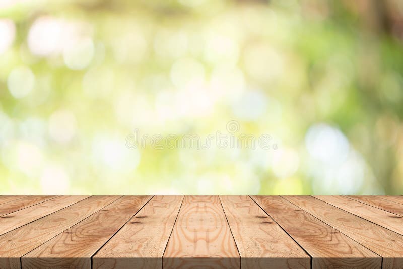 Tavola di legno vuota sullo spazio vago della copia del fondo per il montaggio il vostro prodotto o progettazione, bordo marrone