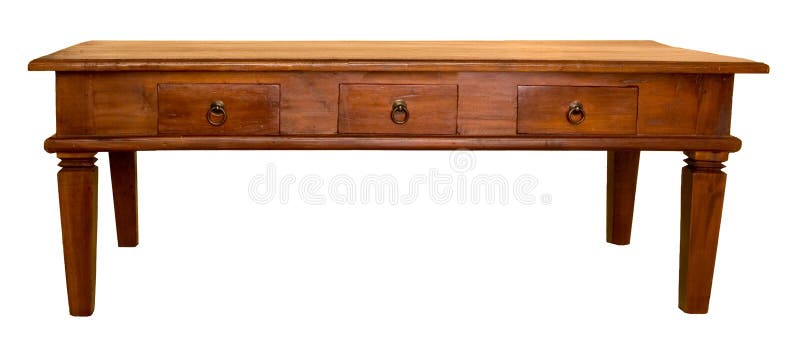Tavolino da salotto di legno fotografie stock Tavolino da salotto di legno fotografie stock