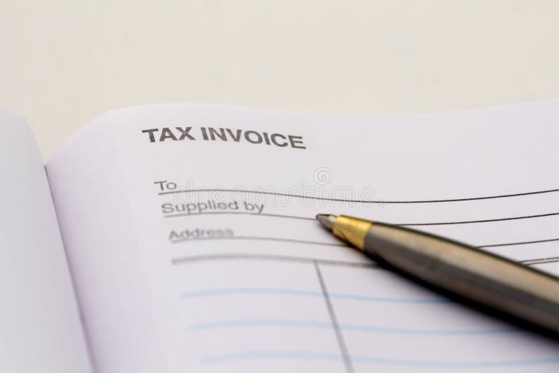 Tax invoice