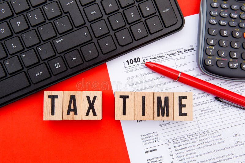 Tax Time - USA royalty free stock images Tax Time - USA royalty free stock images