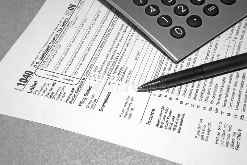 Tax Time1 royalty free stock image