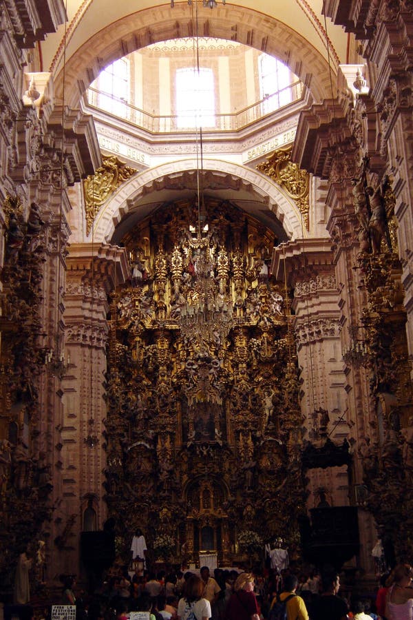 Taxco-Kathedrale lizenzfreies stockbild Taxco-Kathedrale lizenzfreies stockbild