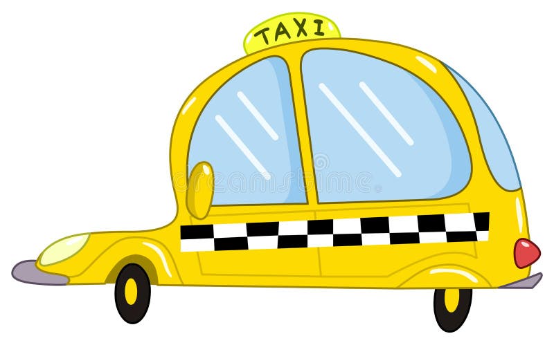 Taxi royalty free illustration