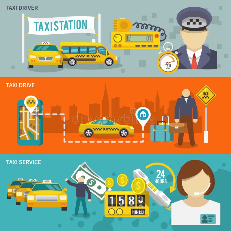 Taxi Banner Stock Illustrations – 12,540 Taxi Banner Stock Illustrations,  Vectors & Clipart - Dreamstime