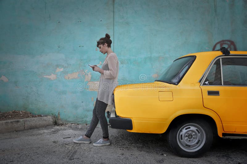 Taxi cab royalty free stock images Taxi cab royalty free stock images