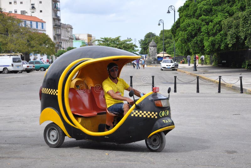 Taxi de los Cocos imagen de archivo libre de regalías Taxi de los Cocos imagen de archivo libre de regalías