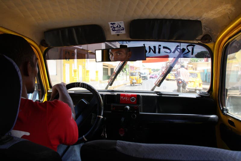 Taxi A Antananarivo, Madagascar Immagine Stock Editoriale Immagine di