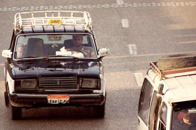 Taxi in egypt editorial image. Image of religious, arabian 58044660