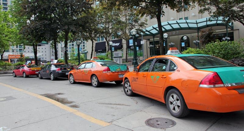 Download Taxi Line editorial stock photo. Image of orange, taxicab - 25129018
