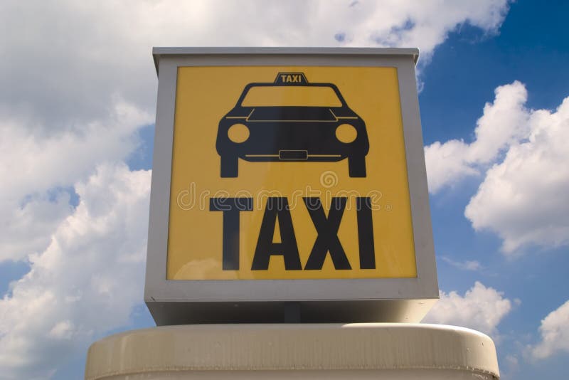 Taxi sign