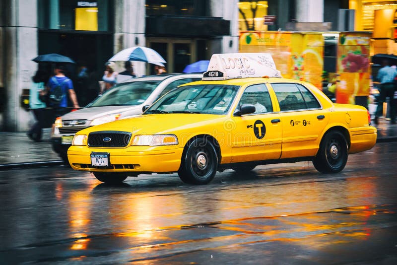 Taxi taksówki mknięcie obrazy stock Taxi taksówki mknięcie obrazy stock