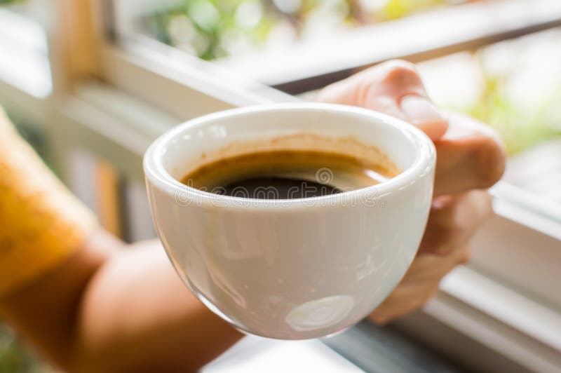 Taza de café fotografía de archivo libre de regalías