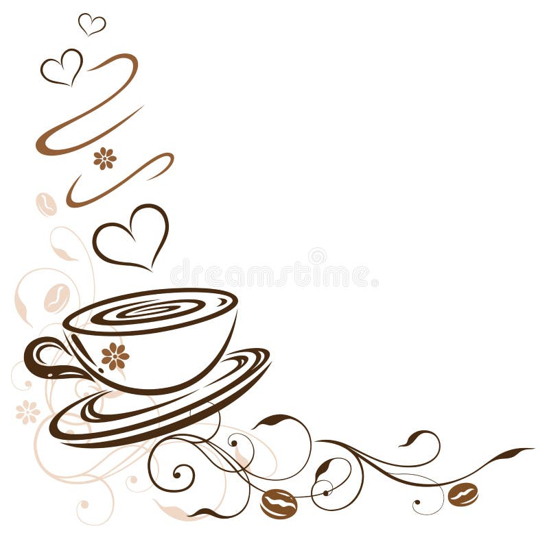 Taza de café stock de ilustración Taza de café stock de ilustración