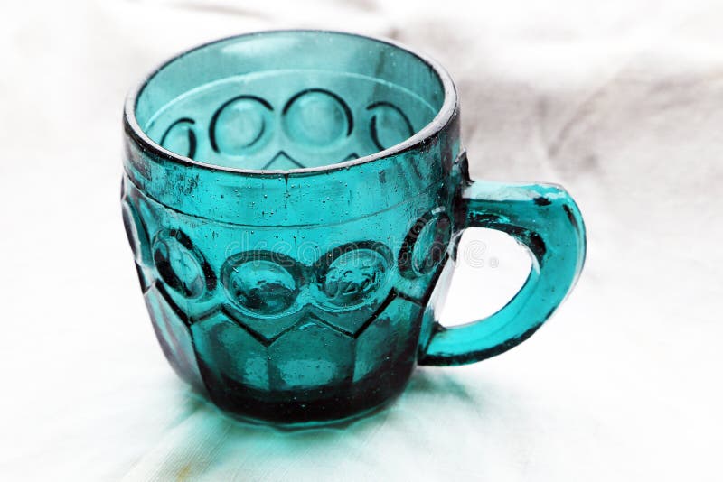 Taza verde foto de archivo libre de regalías Taza verde foto de archivo libre de regalías