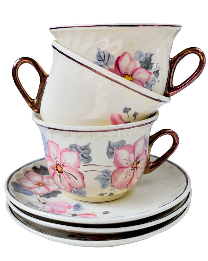 Taza Té Tacita Cuenco Porcelana Decorada Diseños Varios