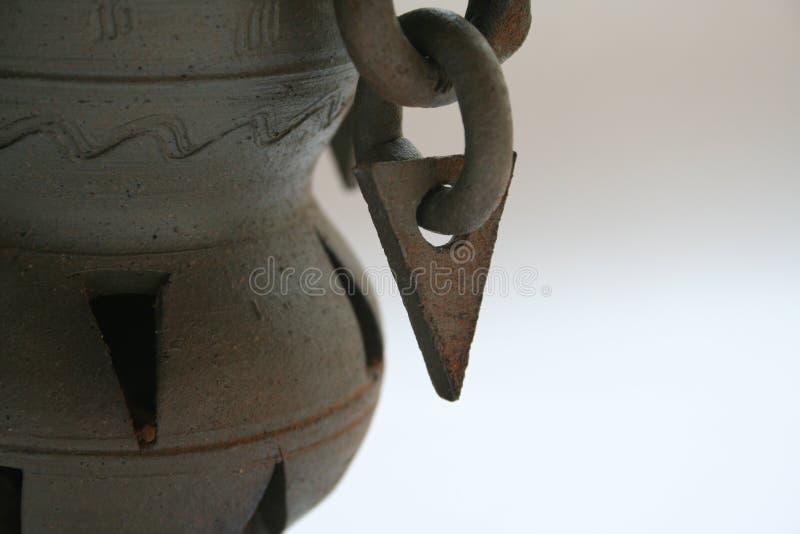 Tazza coreana tradizionale fotografie stock libere da diritti Tazza coreana tradizionale fotografie stock libere da diritti