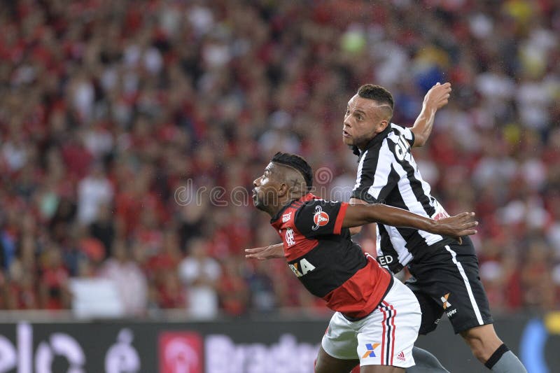 Tazza 2017 del Brasile. Rio, Brasile - 23 agosto 2017: Giocatore di Rodinei nella partita fra Flamengo e Botafogo dalla tazza del Brasile nello stadio di Maracana