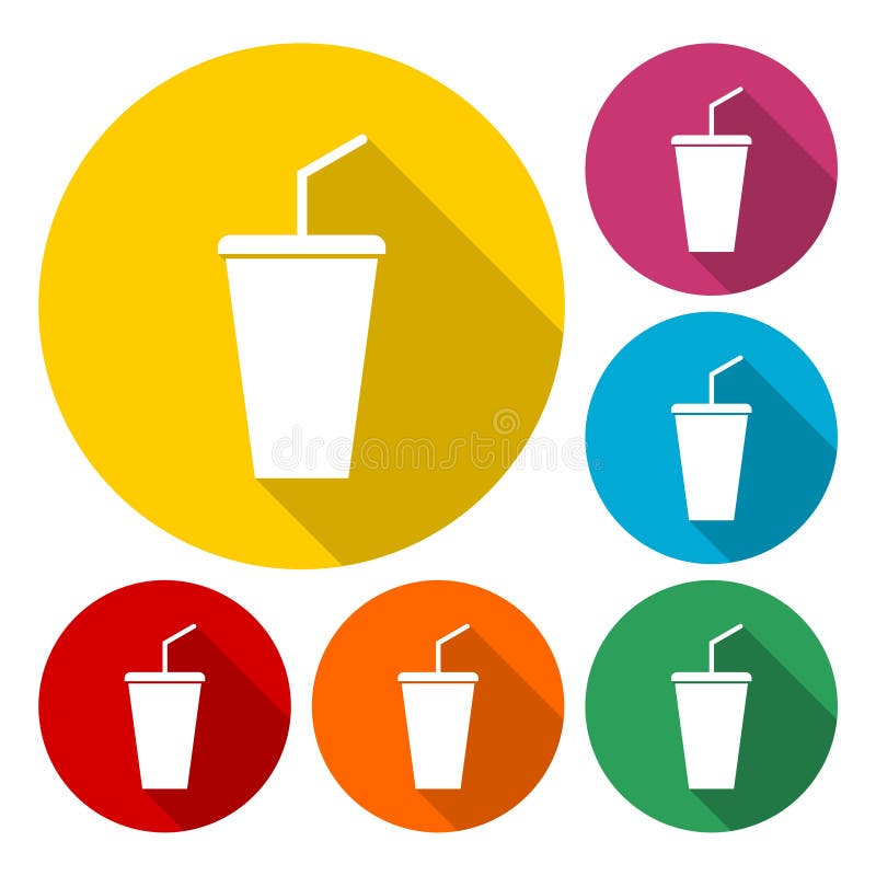 Tazza della soda di vettore royalty illustrazione gratis