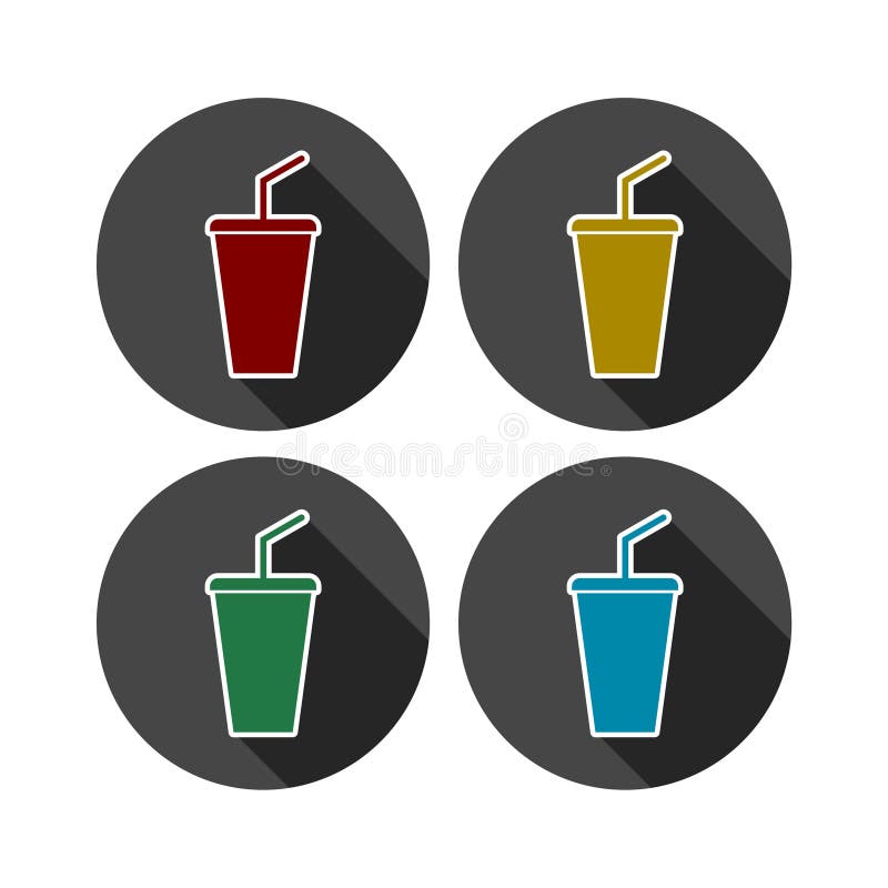 Tazza della soda di vettore royalty illustrazione gratis
