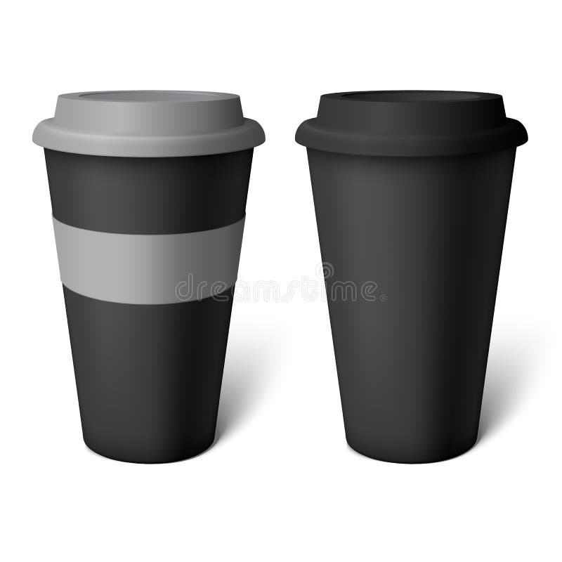 Tazza di caffè nero del modello royalty illustrazione gratis Tazza di caffè nero del modello royalty illustrazione gratis