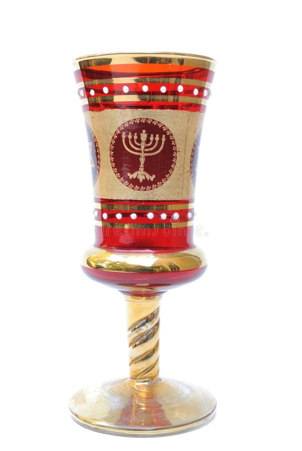 Tazza di Kiddush fotografia stock libera da diritti Tazza di Kiddush fotografia stock libera da diritti