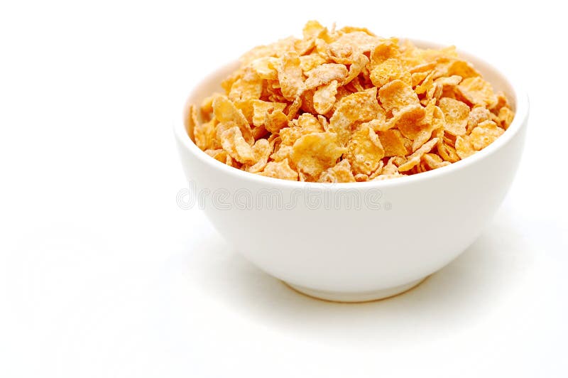 Bowl of cereal, high-key style, set off-center to right. Bowl of cereal, high-key style, set off-center to right.