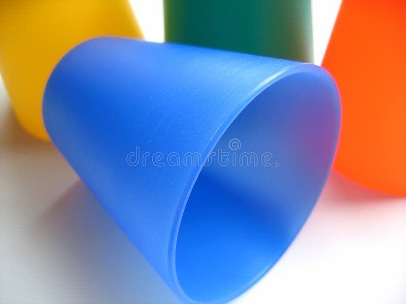 Download Taças coloridas imagem de stock. Imagem de bebida, bebidas - 58639