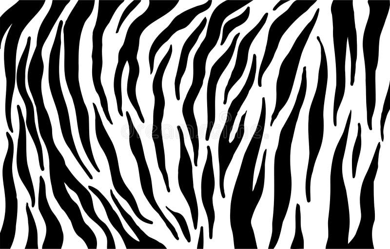 Taśma tygrysa, tekstura skóry zwierzęcej, abstrakcyjny ozdób odzieży, tapeta safari moda, tekstylia, naturalne ilustracji