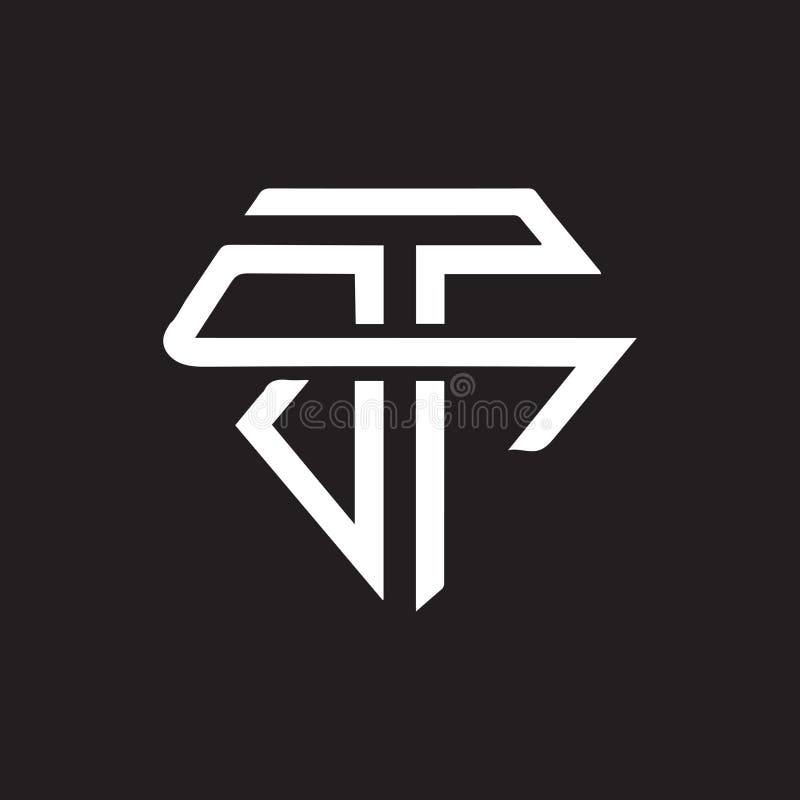 TBF Letter Logo Design on Black Background. TBF Creative Initials ...