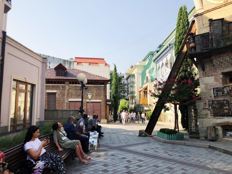 TBILISI, OCTOBER 07, 2018 State Puppet Theater in Tbilisi