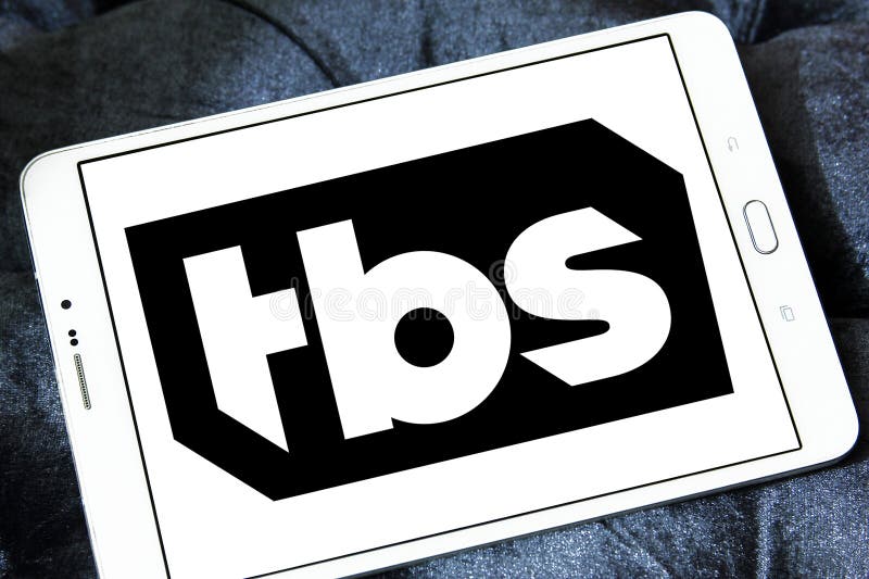 TBS电视频道商标 免版税库存照片