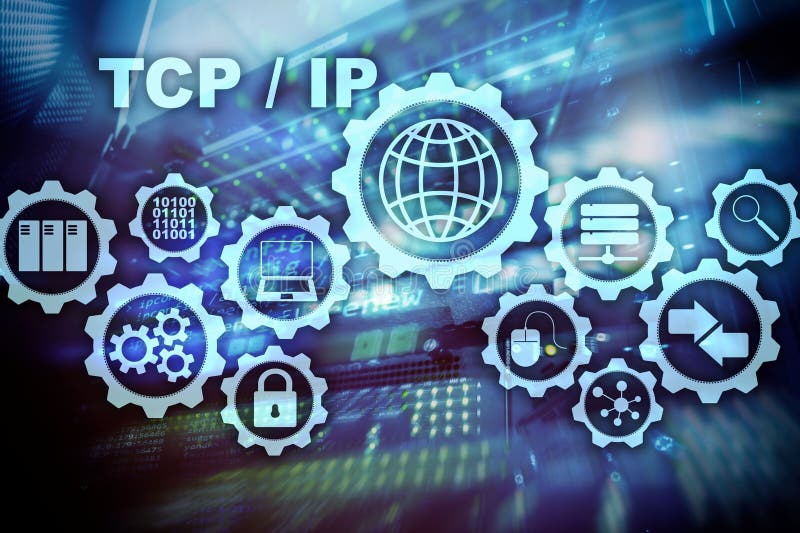 Tcp/ip voorzien van een netwerk Transmission Control Protocol Internet-technologieconcept royalty-vrije stock foto's Tcp/ip voorzien van een netwerk Transmission Control Protocol Internet-technologieconcept royalty-vrije stock foto's