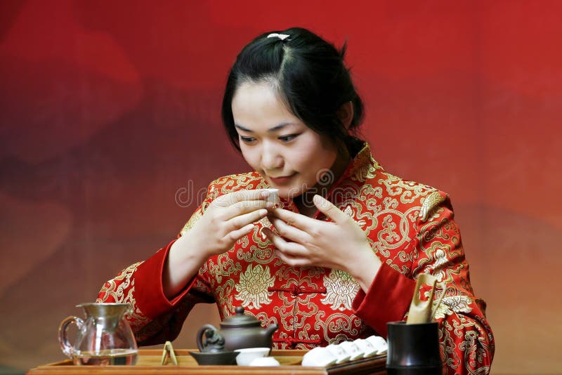 Tea art of China.