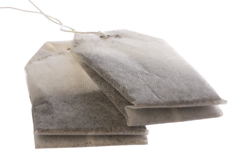 Tea Bags Isolated stock photo. Image of flavour, drinks 8746792