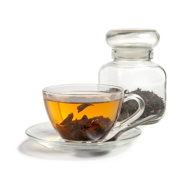 Tea brewed in a cup stock photo. Image of traditional 18898618